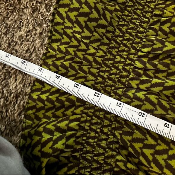 Michael Kors women’s peplum blouse small green - Picture 8 of 8